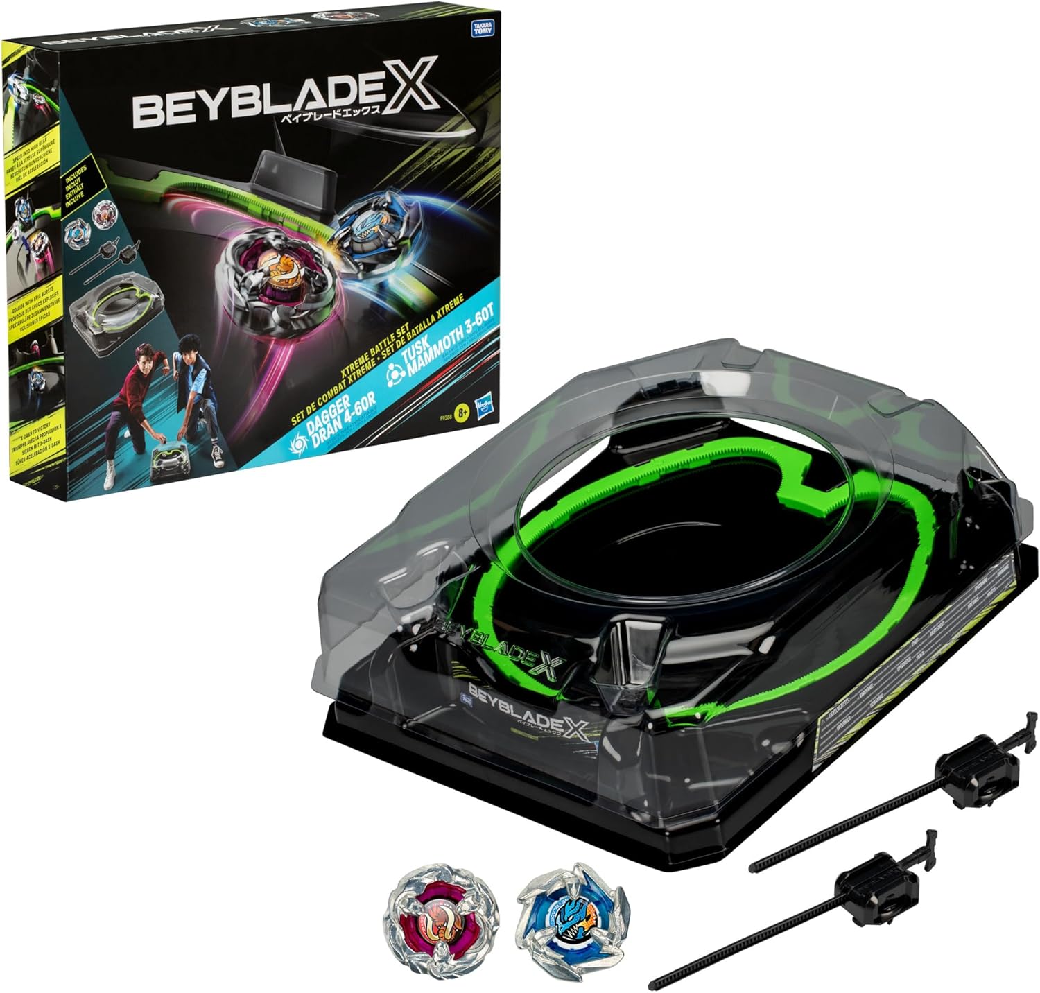 Beyblade X, Set de Batalla Xtreme, HASBRO - Valito Toys
